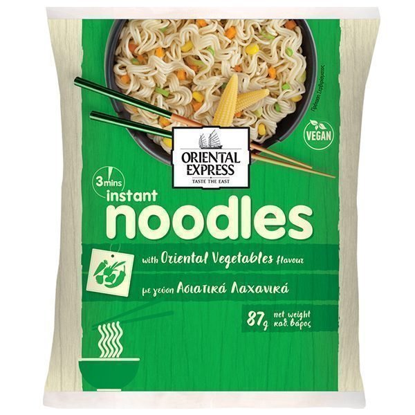 Oriental Express Noodles Vegetables 87gr 12 τεμ