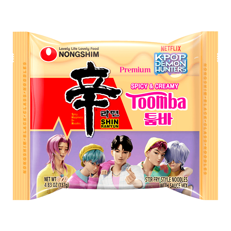 K-Pop Demon Hunters Noodles 137gr 8 τεμ