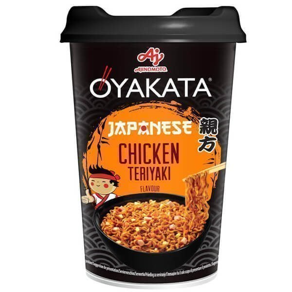 Oyakata Noodles Cup Chicken Teriyaki 96gr 8 τεμ