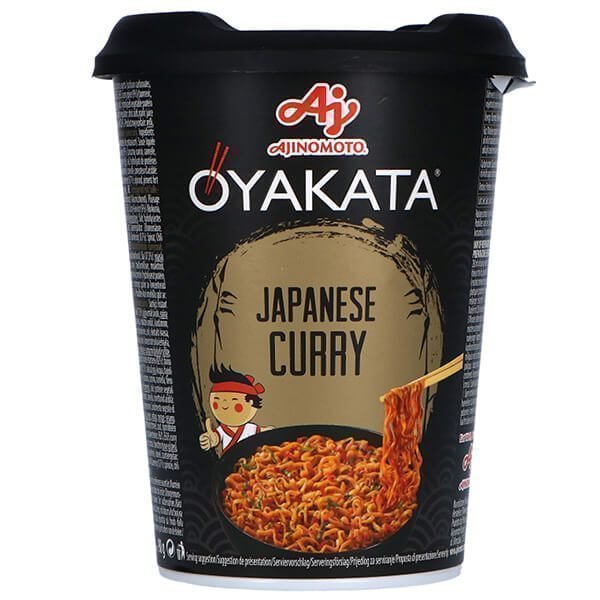 Oyakata Noodles Cup Curry 90gr 8 τεμ