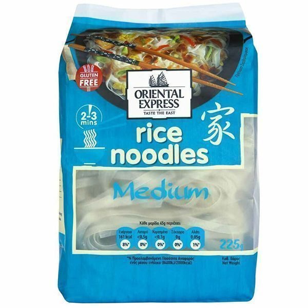 Oriental Express Noodles Medium 225gr 12 τεμ