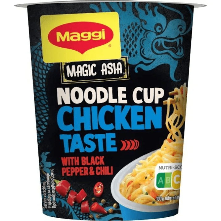 Maggi Noodles Chicken Cup 63gr 8 τεμ