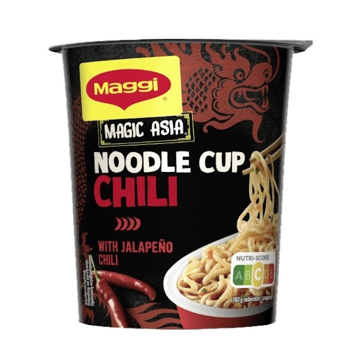 Maggi Noodles Chili Cup 63gr 8 τεμ