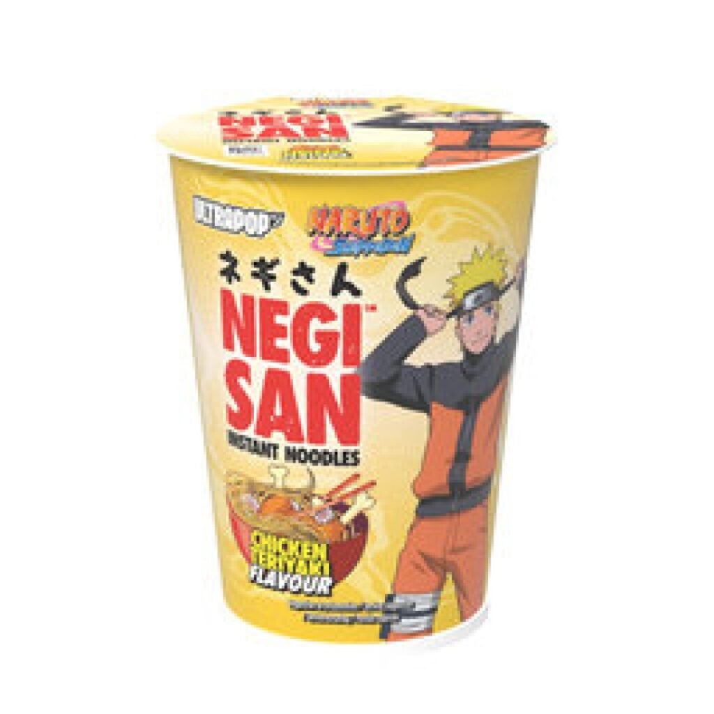 Ultra POP Naruto Noodles Cup Chicken Teriyaki 65gr 8 τεμ